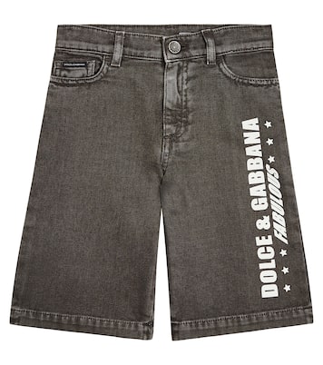 Bermuda-Shorts aus Denim | Dolce&Gabbana Kids