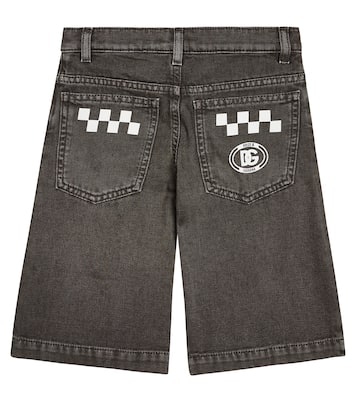 Bermuda-Shorts aus Denim | Dolce&Gabbana Kids