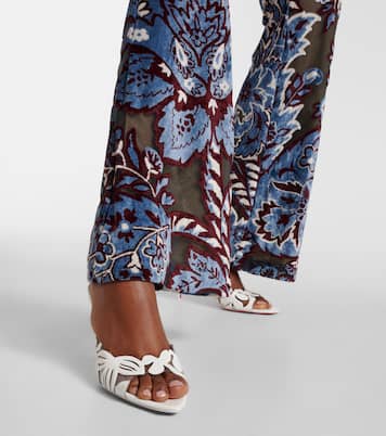 Apostropha 80 PVC and leather mules | Christian Louboutin