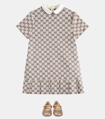 Kleid GG aus Canvas | Gucci Kids