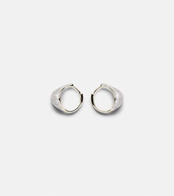 Boucles d'oreilles en or 10 ct et diamants | Stone and Strand