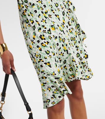 Emilia printed wrap dress | Diane von Furstenberg
