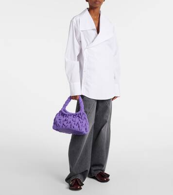 Cable-knit shoulder bag | JW Anderson