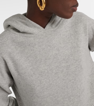 Sudadera cropped de lana con satén | JW Anderson