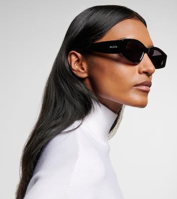 Logo rectangular sunglasses | Alaïa