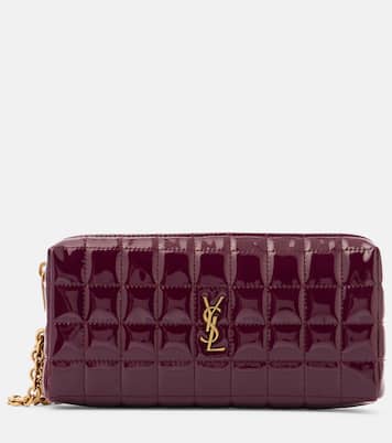 Cassandre matelassé faux leather pouch | Saint Laurent