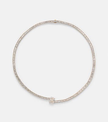 Choker Saturn en or 18 ct et diamants | Anita Ko