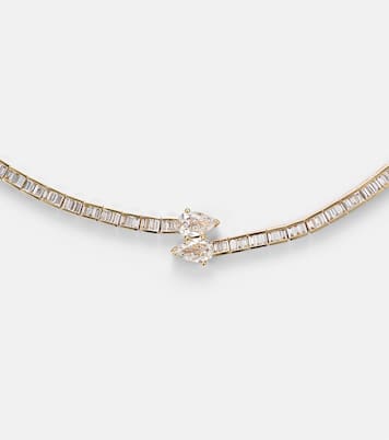 Choker Saturn en or 18 ct et diamants | Anita Ko