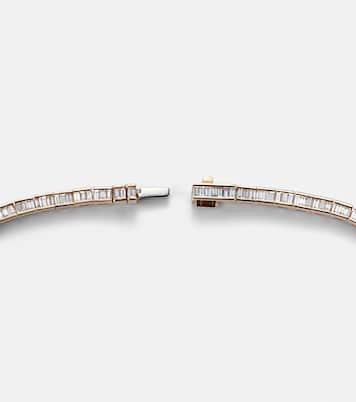 Choker Saturn en or 18 ct et diamants | Anita Ko