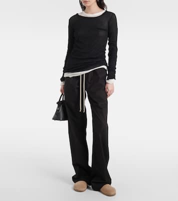 Mules Granola in suede | Rick Owens