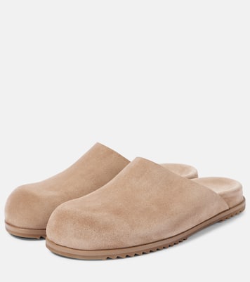 Mules Granola in suede | Rick Owens