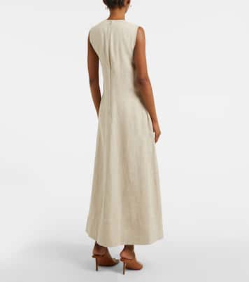 Marteret linen maxi dress | Faithfull