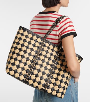 Rockstud Large checked tote bag | Valentino Garavani