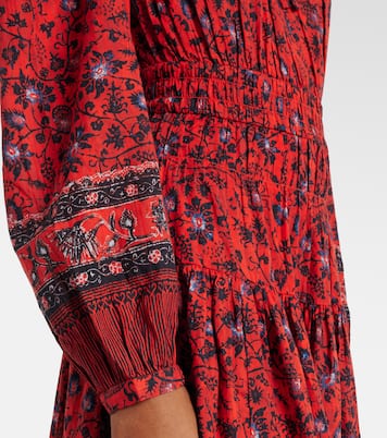 Abito midi Mona in misto cotone | Ulla Johnson