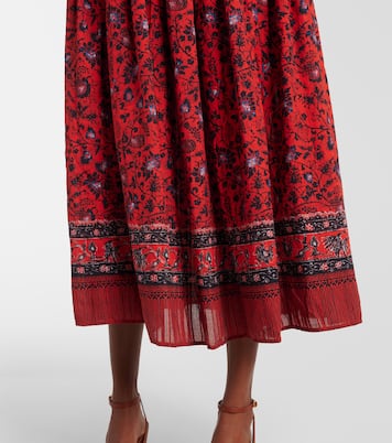 Abito midi Mona in misto cotone | Ulla Johnson