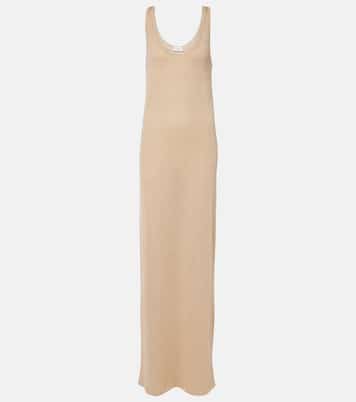 Abito lungo in lamé | Saint Laurent