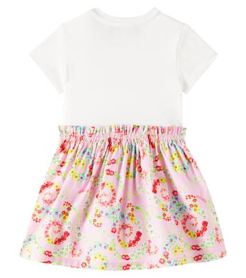 Bebé - vestido de algodón floral | Versace Kids