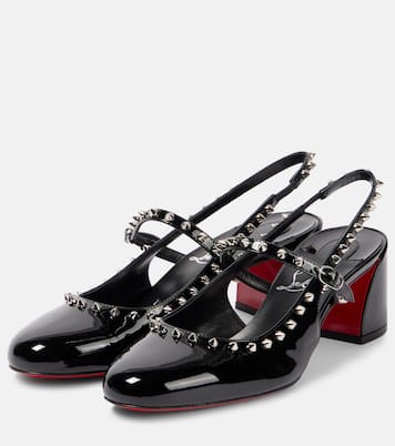 Pumps Mary Jane Janispikes 55 in vernice | Christian Louboutin