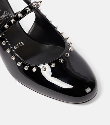 Pumps Mary Jane Janispikes 55 in vernice | Christian Louboutin