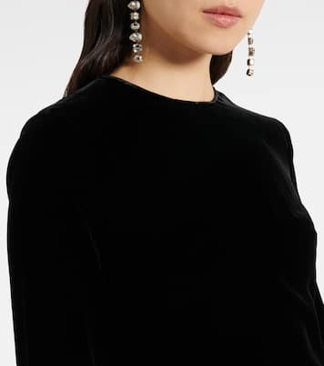 Vestido de fiesta de terciopelo | Dolce&Gabbana