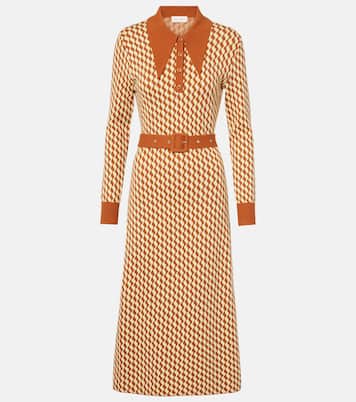 Abito midi in misto cotone | Rixo