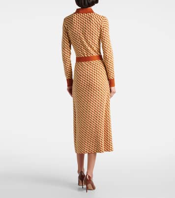 Abito midi in misto cotone | Rixo