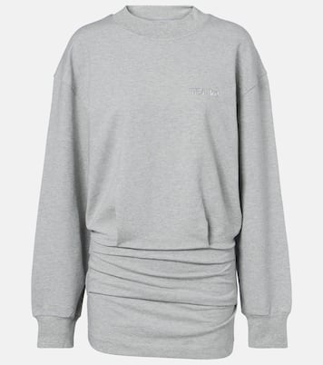 Sweatshirt-Kleid aus Jersey | The Attico