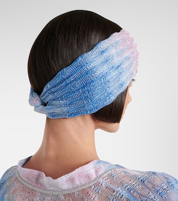 Gradient twisted headband | Missoni