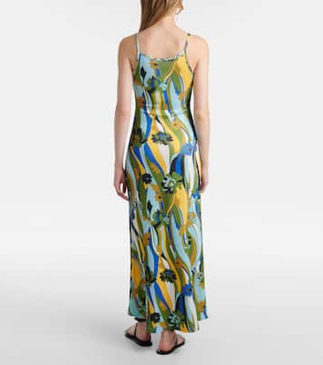 Acidic Floral maxi dress | Christopher Esber