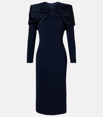 Vestido midi Penny con capa | Jenny Packham