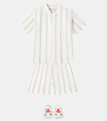 Vincent striped cotton-blend shorts | Konges Sløjd