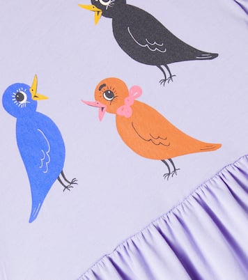 Abito in misto cotone con stampa | Mini Rodini