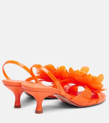 Floral-appliqué sandals | Farm Rio