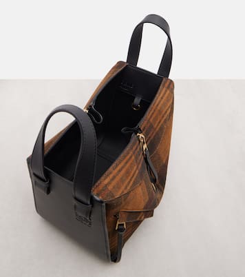 Hammock Compact leather tote bag | Loewe