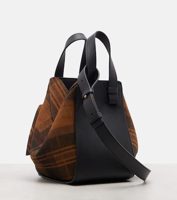 Hammock Compact leather tote bag | Loewe
