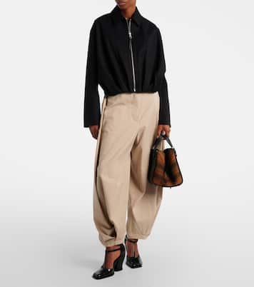 Hammock Compact leather tote bag | Loewe