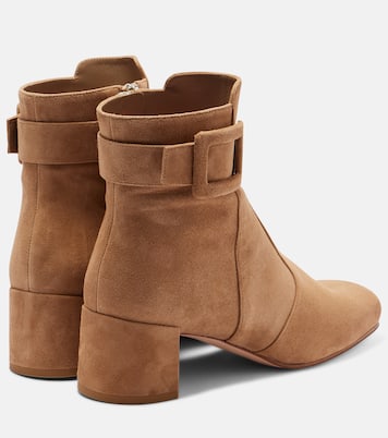 Très Vivier Polly 45 leather ankle boots | Roger Vivier