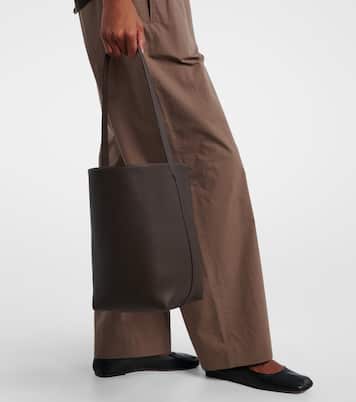 Park N/S Medium leather tote bag | The Row