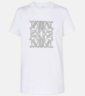 Bedrucktes T-Shirt Bravo aus Baumwolle | Max Mara