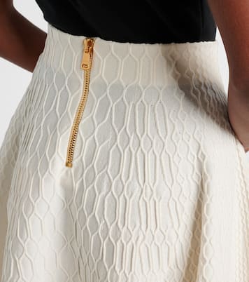 Minifalda de tiro alto | Balmain