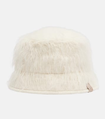 Alpaca-blend bucket hat | Brunello Cucinelli