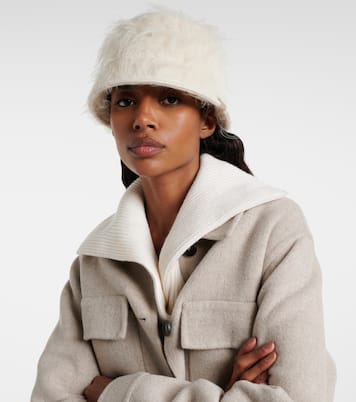 Alpaca-blend bucket hat | Brunello Cucinelli