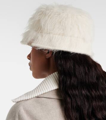 Alpaca-blend bucket hat | Brunello Cucinelli