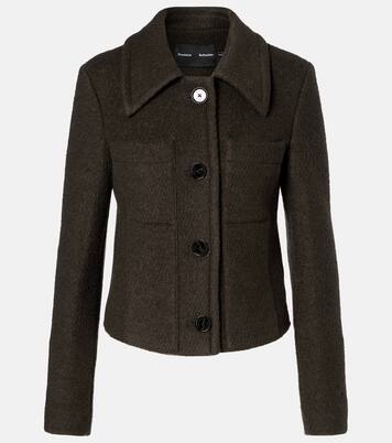 Kinsley wool-blend twill bouclé jacket | Proenza Schouler