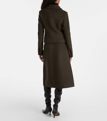 Kinsley wool-blend twill bouclé jacket | Proenza Schouler