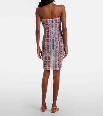 One-Shoulder-Maxikleid Zig Zag | Missoni