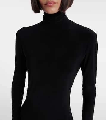 Turtleneck midi dress | Norma Kamali