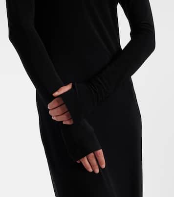 Turtleneck midi dress | Norma Kamali