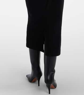 Turtleneck midi dress | Norma Kamali