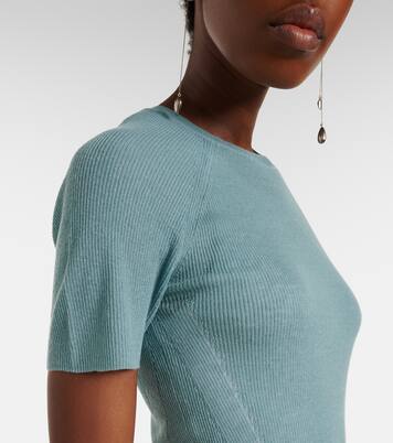 T-Shirt Belarb aus Rippstrick | Joseph